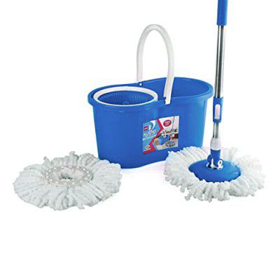 Kleeno by Cello Compacto Floor Cleaning Set, Blue