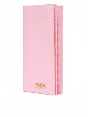 KLEIO Bi-fold Multi Slot Clutch Wallet for Women/Girls (HO5017KL-PI) (Pink)