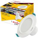 KLICK 6 Watt Round LED Downlight Slim Ceiling Light for Home, Offices & Other Indoor Uses (Red)...