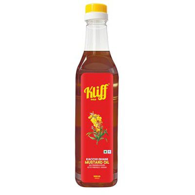 Kliff Kacchi Ghani Mustard Oil - 01L