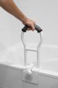 KMINA - Padded Bathtub Handle Grab Bar (Bathtubs with Flat Rim ?3.5")...