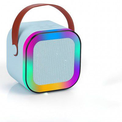 KMJSA Portable Bluetooth Speaker with LED Lights