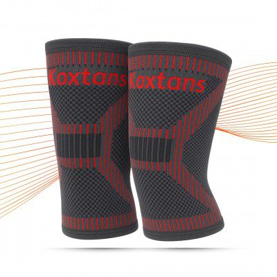 Knee Caps for Women and Knee Support for Men, Anatomically Designed with 3D Seamless & Angular Design for Enhanced Comfort and Support