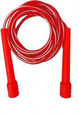 KNK Exclusive Pencil Skipping Rope For Men Women Weight Loss Rope Speed Skipping Rope Speed Skipping Rope  (Red Length 254 cm)