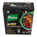 Knorr Korean Meal Pot- Spicy Jjajangmyeon Ramen Noodles | Microwave only | 140 gm...