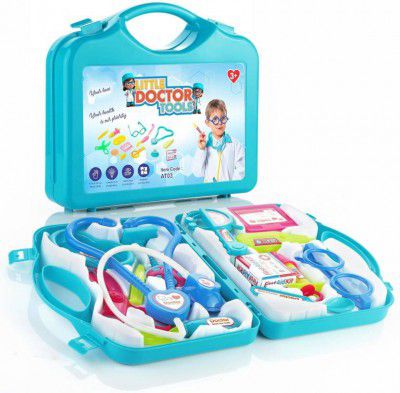 KOBBET Doctor Playset For Kids, Pretend Play Doctor Set
