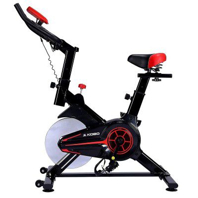 Kobo 6 Kg Flywheel Fitness Spin Bike With Hand Pulse (IMPORTED)