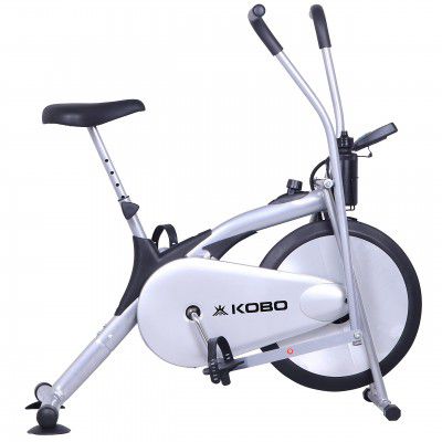 Kobo AB-1 Deluxe Air Bike with Rowing Handles