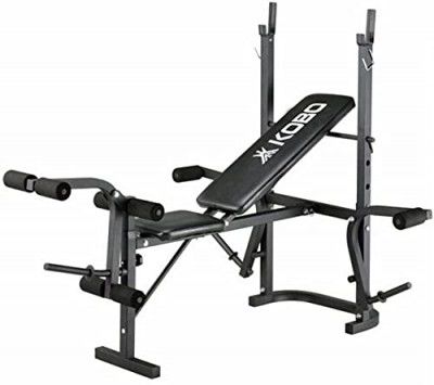 Kobo Exercise Weight Lifting Imported Home Gym Foldable Multipurpose Flat Incline Fitness Bench
