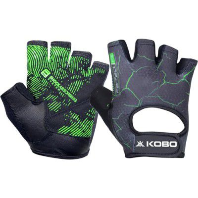 Kobo Gym Gloves WTG-72 for Men and Women, Gloves for Professional Weightlifting, Fitness Training and Workout