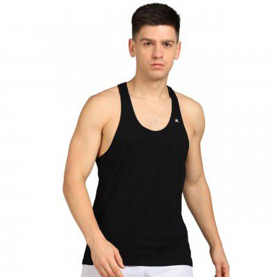 Kobo KV-01 Tank Top Gym Vest Stringer 100% Cotton (Imported)