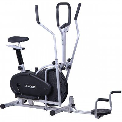 Kobo Multi Function Exercise Bike Elliptical Trainer with Cycling, Cross Trainer
