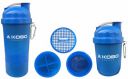 Kobo Shaker Sipper Bottle 400 ml with 2 Compartment (Imported)...