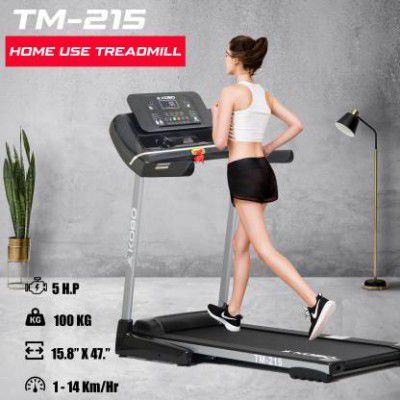 KOBO TM-215 Fitness HP Peak DC Motor for Home Use with Bluetooth  