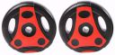Kobo Vinyl Plates with Grip Handles Weight for Home Gym (Imported)...