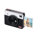 KODAK Mini Shot 3 Retro 4PASS 2-in-1 Instant Camera and Photo Printer (3x3 inches) + 8 Sheets, White...