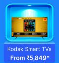 Kodak SPL smart TVs start from Rs. 5849 on Flipkart's Big Billion Days Sale...