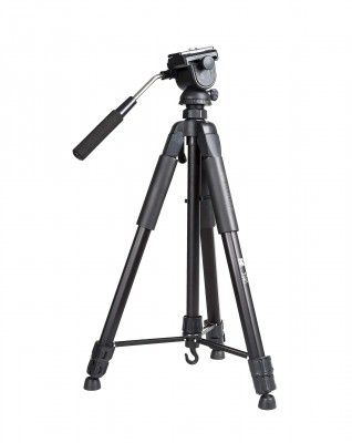 Kodak T340 (72.83 Inch) Tripod for DSLR, Camera |Operating Height: 6.06 Feet | Maximum Load Capacity up to 4 kg | Lightweight with Professional Smooth Oil Fluid Head