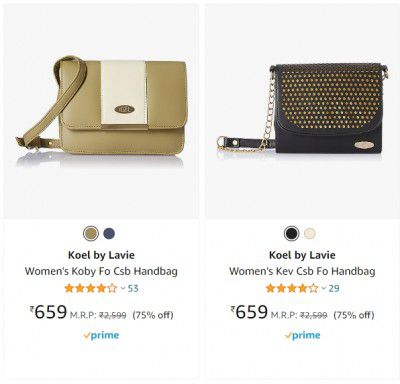 Koel By Lavie Women's Handbag Up to 75% off