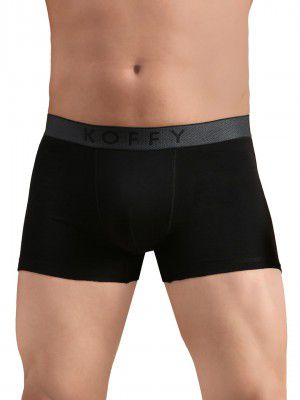 KOFFY Men’s Stretchable Cotton Lycra Long Trunk 