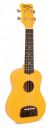 Kohala Ukulele Tiki Series Soprano -Yellow KT-SYE...