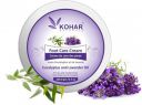 KOHAR NATURALS Eucalyptus n Lavender Oils Aromatherapy Foot Cream for Dry Feet with Calendula Shea Butter Rough n Cracked Heel Results In Smoother Softer Moisturized Healthy Feet for Women & Men 100gm...