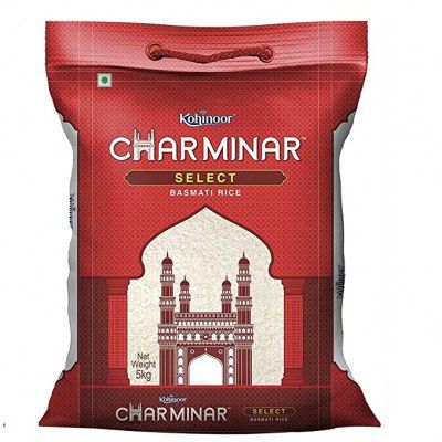 Kohinoor Charminar Select Basmati Rice, 5 kg Pack