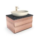KOHLER LUXE VANITY WOOD FINISH 750MM (MEM)...