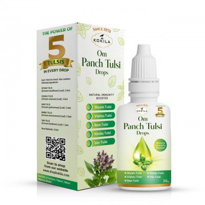 Kokila Om Panch Tulsi Drop- 20ml 