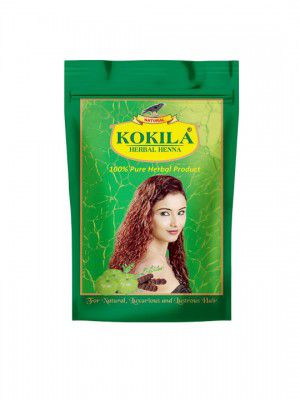 KOKILA Natural & Herbal Henna Mehandi Powder With 6 Ayurvedic Herbs - 400 g Each - Brown