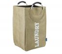 KOLORR 55L Laundry Bag for Clothes/Small Cloth Hamper Basket Foldable – Coffee...