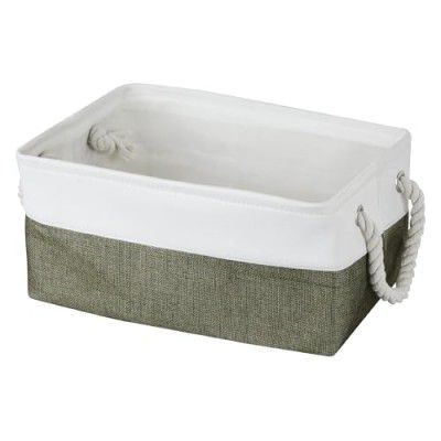 KOLORR CottonCove Medium Cloth Basket | 39.5*30.5*19 cm