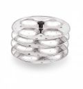 Komal Stainless Steel Idly Stand Suitable for Outer Lid Cooker,4x4 Plates,Silver...