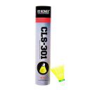 Konex Plastic Shuttlecock | Stable Flight & Fast Recovery (Yellow, Pack of 10)...