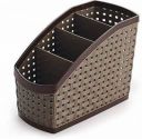 Konquer TimeS Empty Cutlery Holder Case  (Brown Holds 48 Pieces)...