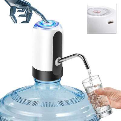 GREAT ENTERPRISE Automatic Rechargeable Wireless Portable Water Can Dispenser Pump for 20 Litre Bottle jar
