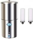 konvio neer Steel Gravity filter Non Electric Stainless 18 L Gravity Based Water Purifier ...