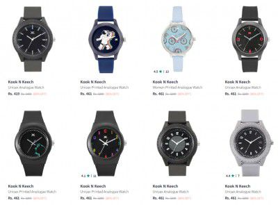 Myntra: Upto 90% OffKook N Keech Watches  | Starts At ₹329