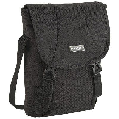 Kooltopp Elegant 30 Litres Nylon Sling Bag for 10 Inch Laptop (Water Resistant, KT409-01, Black)