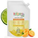 Koparo Organic Dishwash Liquid | 2 Litres (Orange & Sweet Lime Fragrance)...