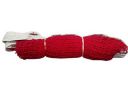 KORBAX Nylon Badminton Net, Practice Net Court Net, Badminton Nets 21x2.5 ft (Red)...