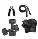 Kore DM-1kg-Combo 170 Dumbbells Set, with Gym Accessories WB...