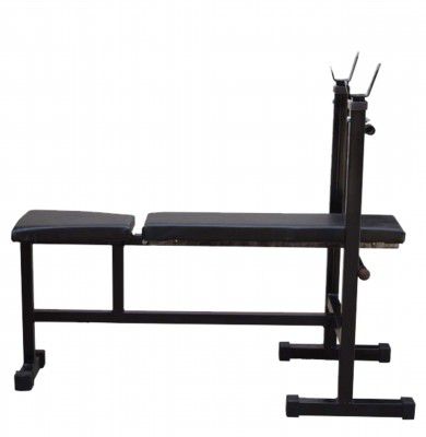 Kore K-3in1-Bench-N1 Decline Gym Bench (Max weight - 200 Kg , Black)