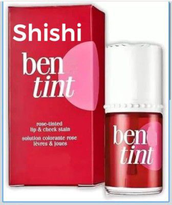 Korean Style Liquid Lip and Cheek Tint - Rose Fragrance & Long-lasting High-Glossy Finish Smudge & Waterproof Cheeks Blusher for Women