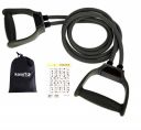 kossto Double Toning Resistance Tube Heavy Quality Exercise Band for Stretching...