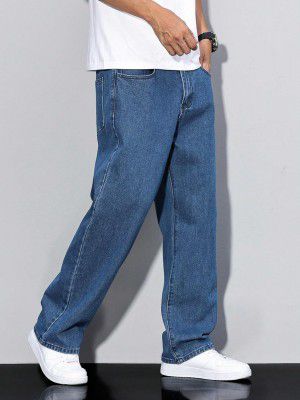 KOTTY Men's Loose Fit Baggy Jeans
