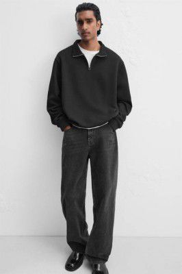 KOTTY  Women Full Sleeve Solid Sweatshirt