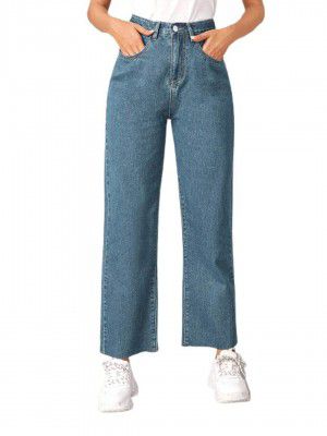 KOTTY Women High Rise Relaxed Jeans