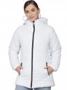 KOTTY Women Nylon Full Sleeve Solid Long Length Puffer Jacket...
