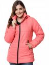 KOTTY Women Nylon Peach Pink Solid Puffer Jacket...